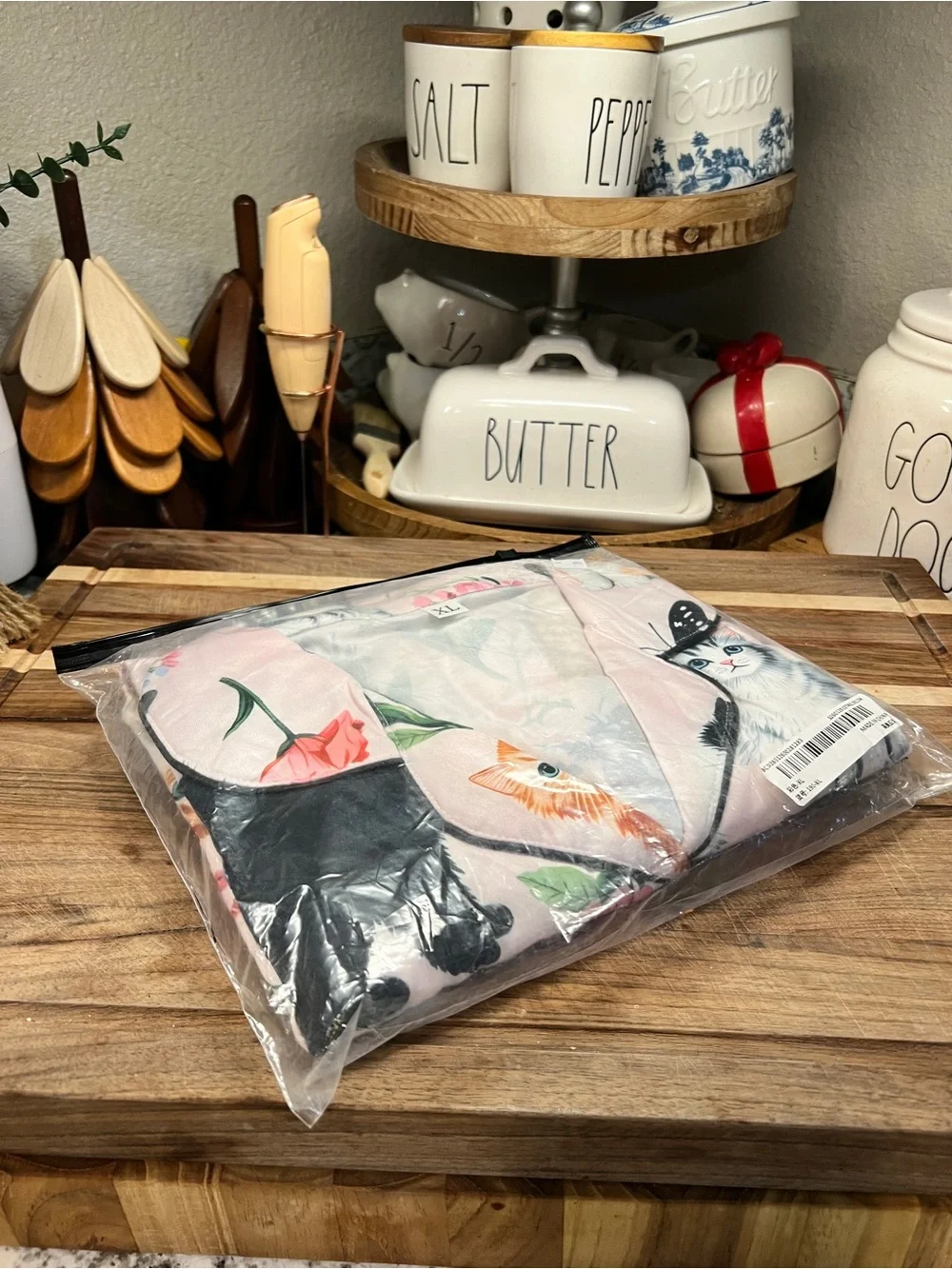 Women's Pink Cat Short Pajama Set XL